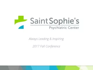 Always Leading &amp; Inspiring 2017 Fall Conference