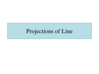Projections of Line