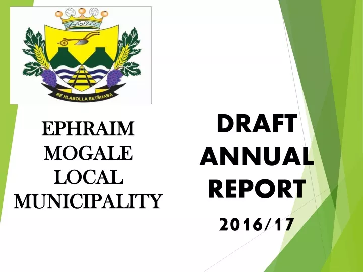 draft annual report 2016 17
