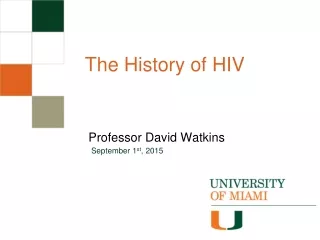 The History of HIV