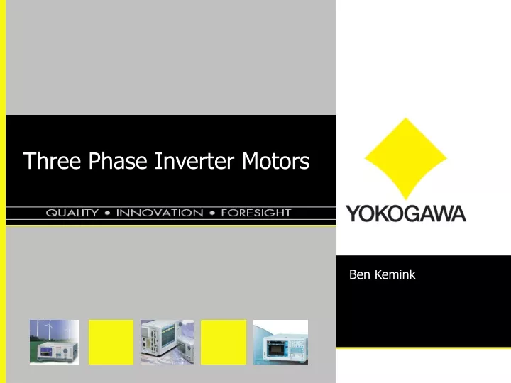 three phase inverter motors