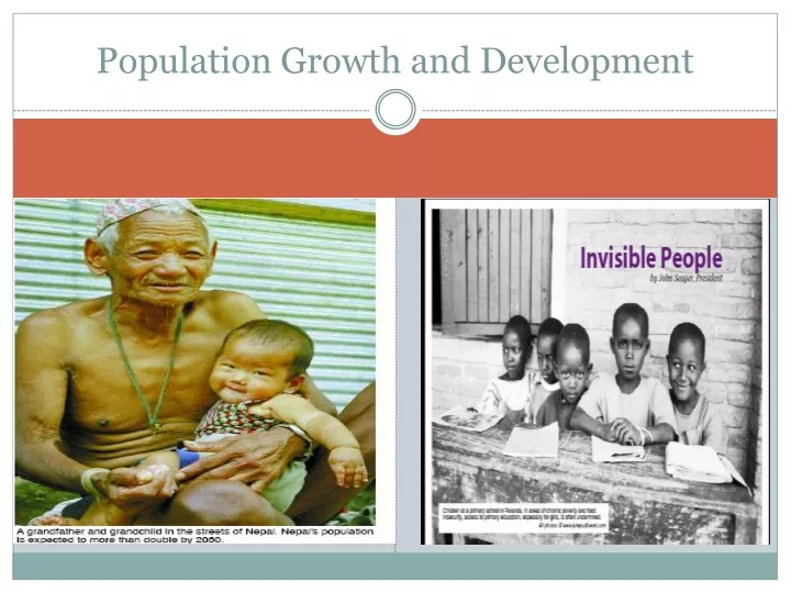 population growth and development
