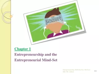 Chapter 1 Entrepreneurship and the  Entrepreneurial Mind-Set