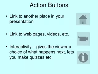 Action Buttons