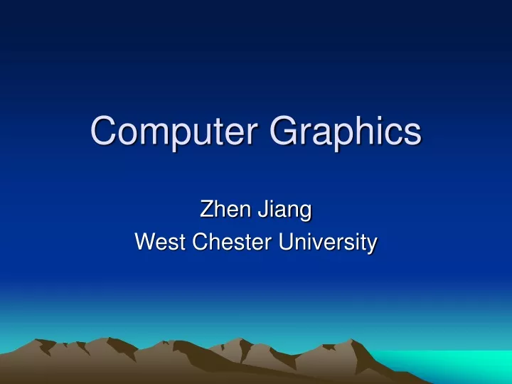 computer graphics