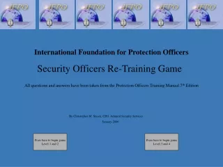 International Foundation for Protection Officers