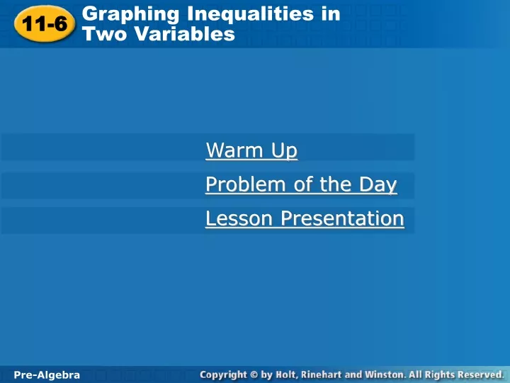 graphing inequalities in two variables