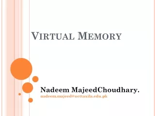 Virtual Memory