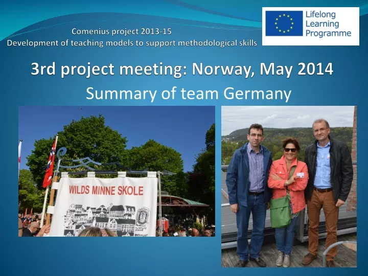 comenius project 2013 15 development of teaching models to support methodological skills