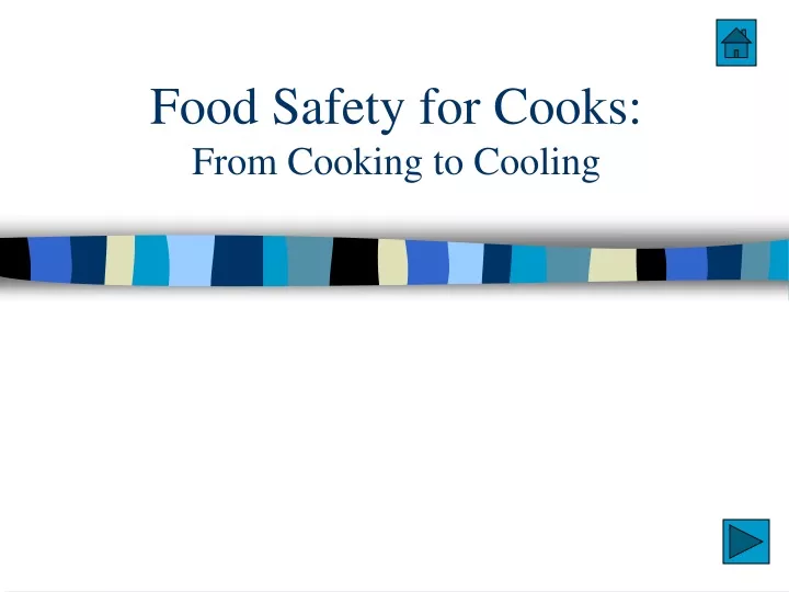food safety for cooks from cooking to cooling