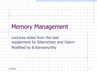 Memory Management