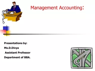 Management Accounting :