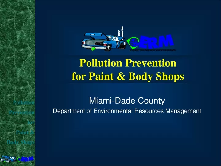 pollution prevention for paint body shops