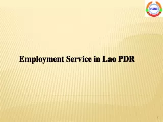 Employment Service in Lao PDR