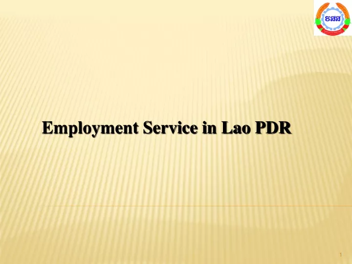 employment service in lao pdr