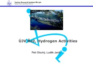 ÚJV Řež, Hydrogen Activities
