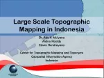 Large Scale Topographic Mapping in Indonesia - slide 1