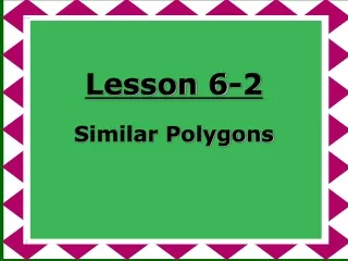 Lesson 6-2