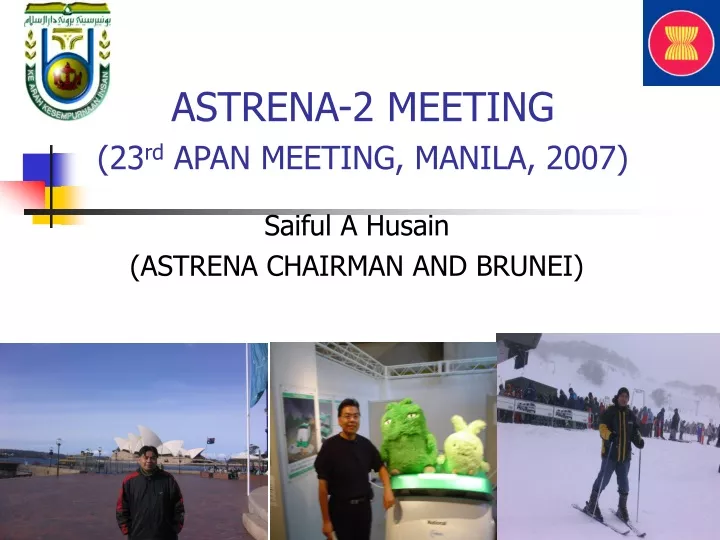 astrena 2 meeting 23 rd apan meeting manila 2007