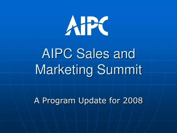 aipc sales and marketing summit