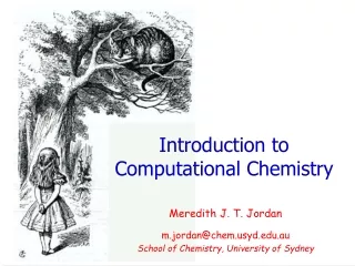 Introduction to Computational Chemistry