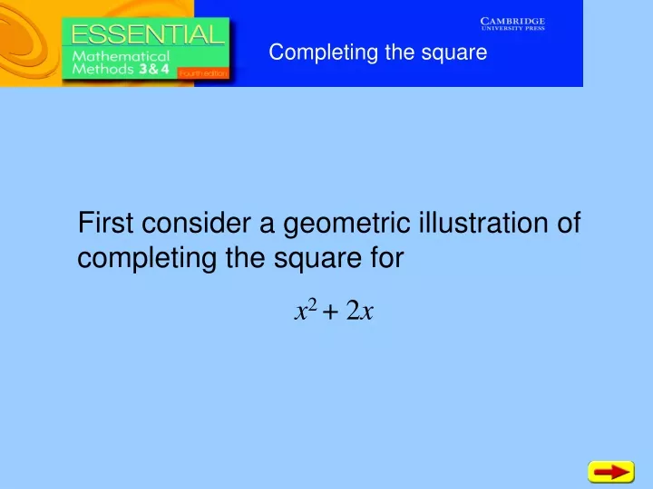 first consider a geometric illustration