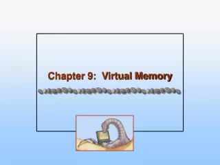 Chapter 9:  Virtual Memory