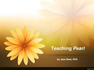 Teaching  Pearl