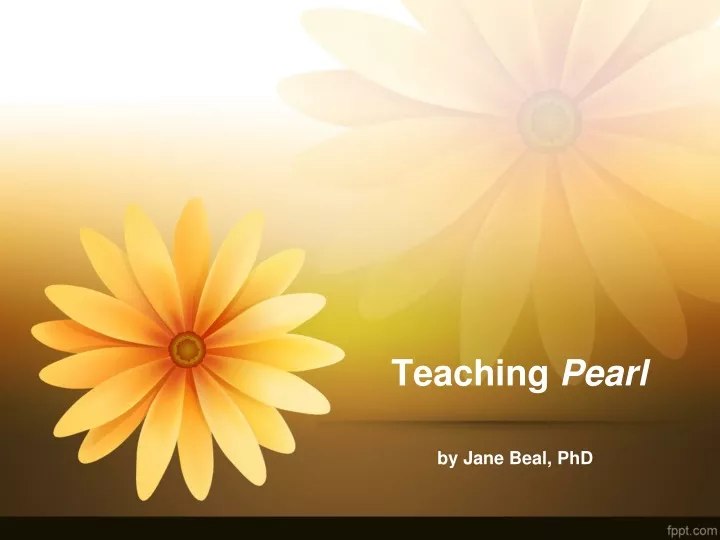 teaching pearl