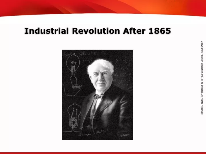 industrial revolution after 1865