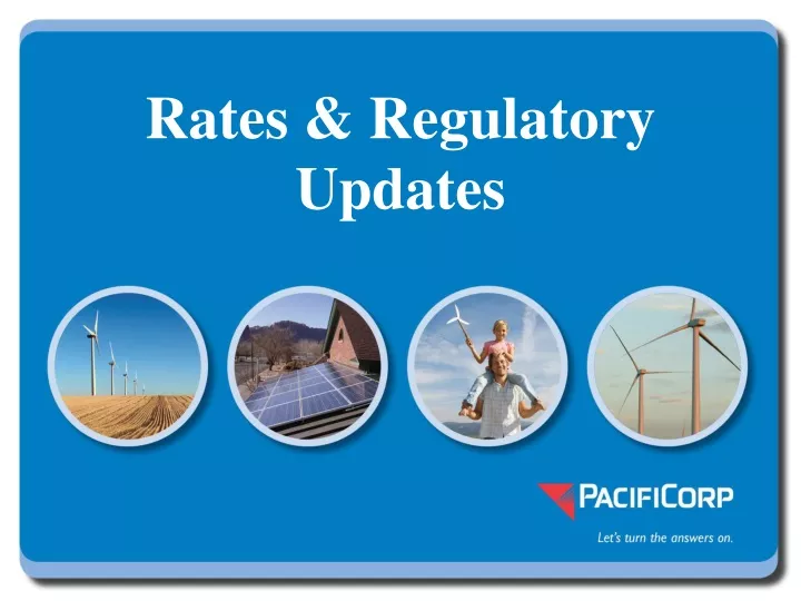 rates regulatory updates