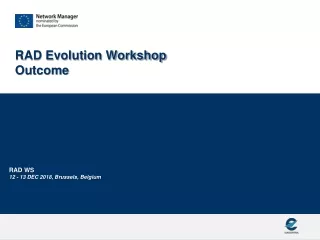 RAD Evolution Workshop Outcome