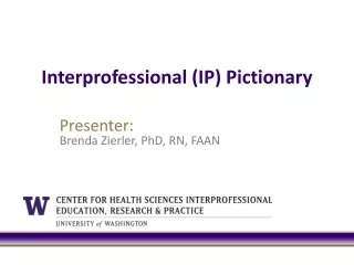 Interprofessional (IP) Pictionary