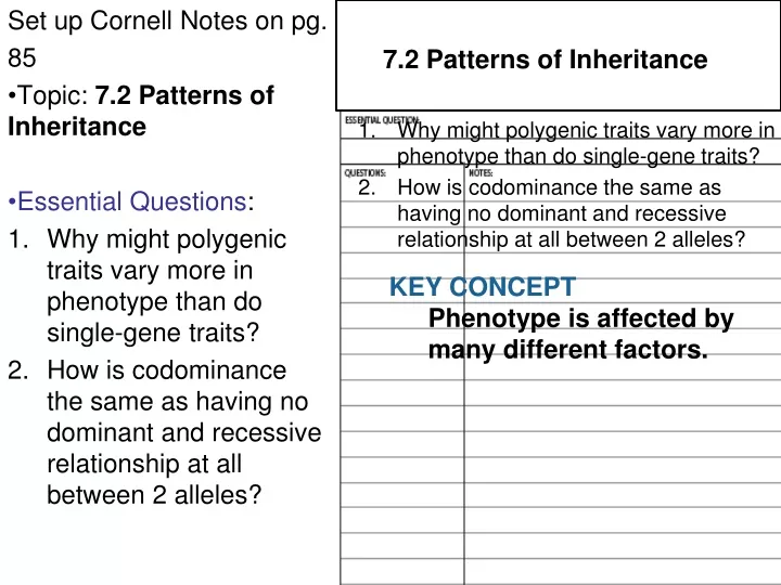 7 2 patterns of inheritance