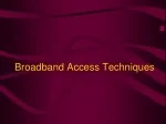 Broadband Policy 2004 - Access Techniques & Users | Overview - slide 1