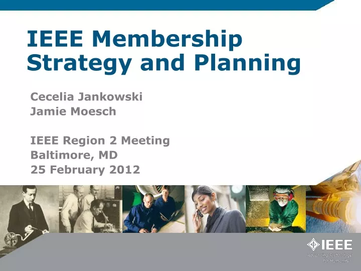 ieee membership strategy and planning