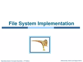 File System Implementation