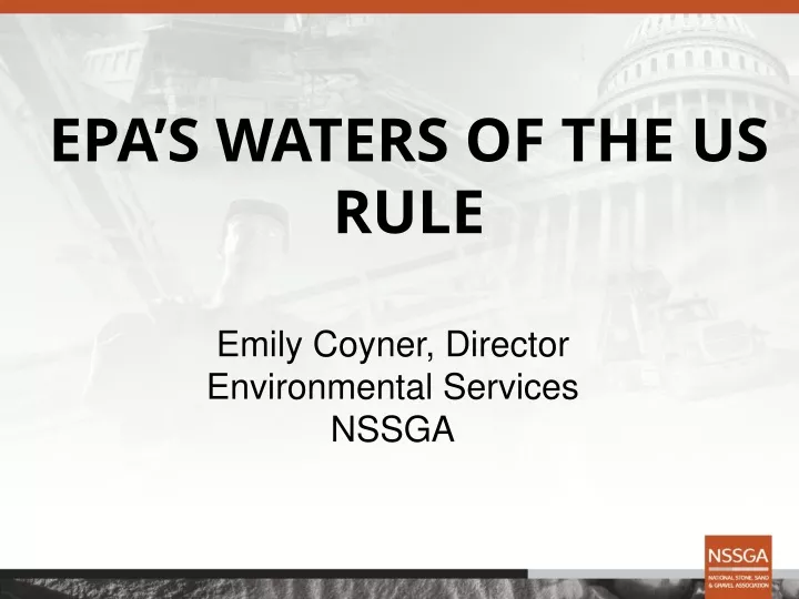 epa s waters of the us rule