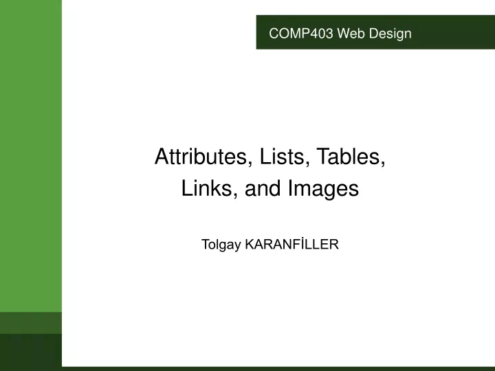comp403 web design