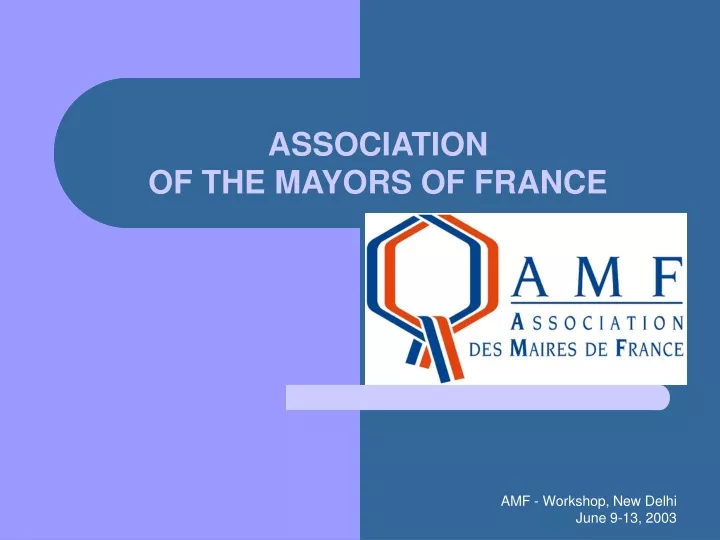 association of the mayors of france