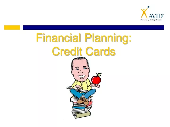 financial planning credit cards