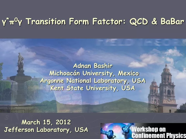 0 transition form fatctor qcd babar