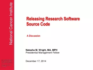 Releasing  Research Software Source Code