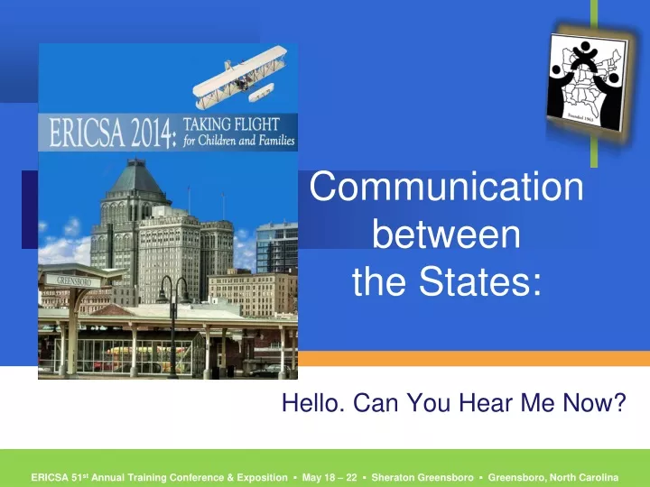communication between the states