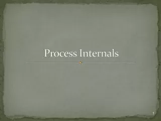 Process Internals