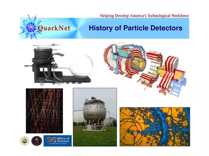 history of particle detectors