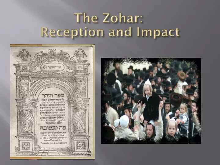 the zohar reception and impact
