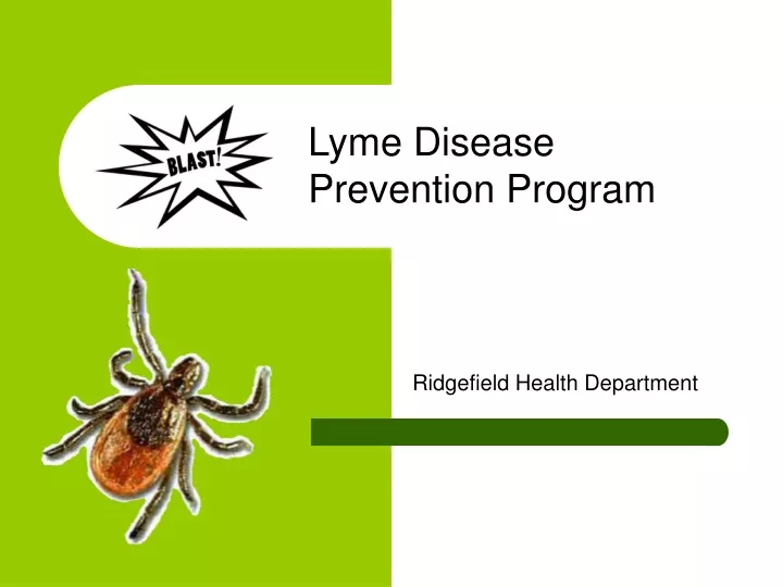lyme disease prevention program