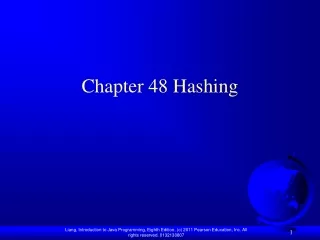 Chapter 48 Hashing