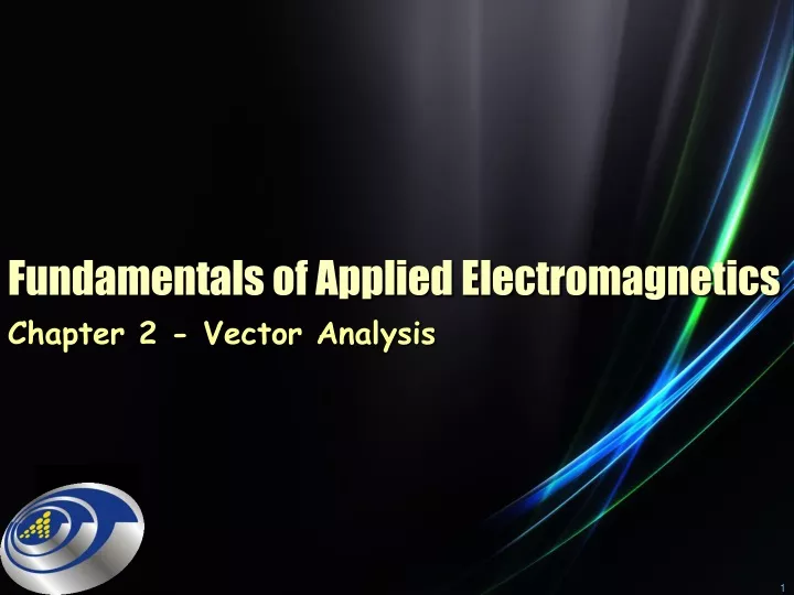 fundamentals of applied electromagnetics
